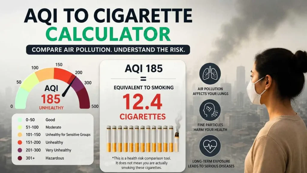 AQI to Cigarette Calculator